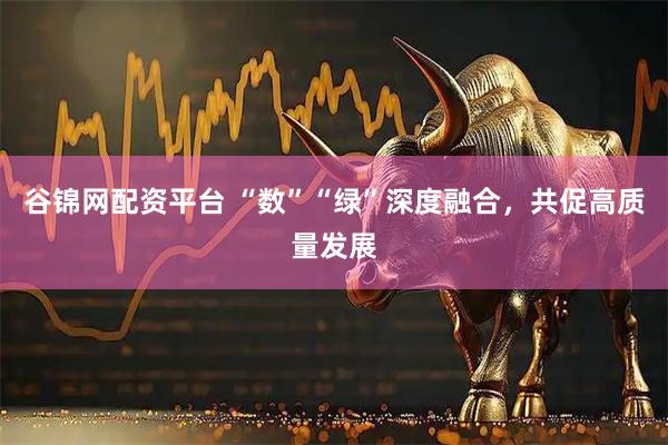 谷锦网配资平台 “数”“绿”深度融合，共促高质量发展